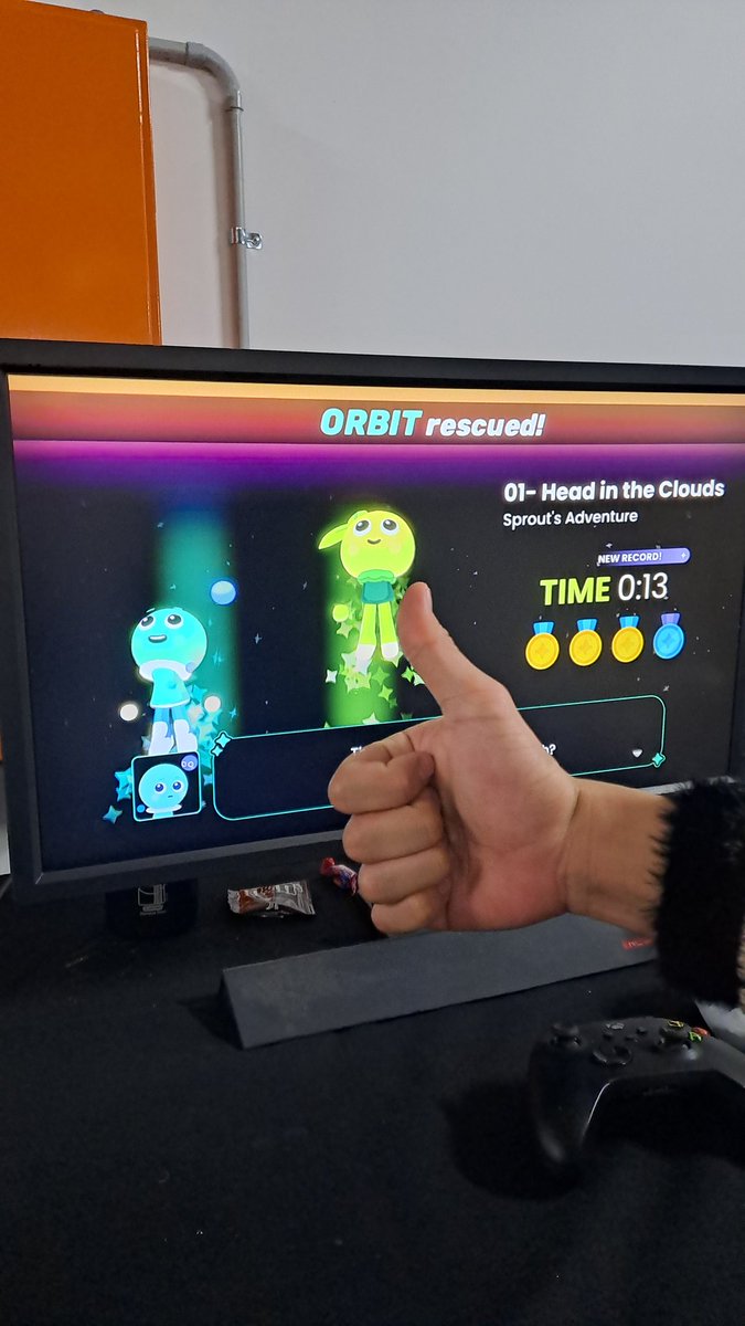 Which Way Up: Galaxy Games - OUT NOW on SWITCH ⭐ tweet media