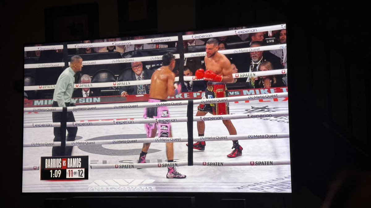 Watching the fight tonight