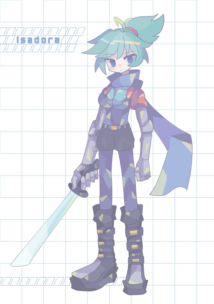 IsadorasEdge's tweet photo. Check out this super cool illustration of Isadora, courtesy of the incredibly talented @hariken_26! https://t.co/IEBcH1Hltw
