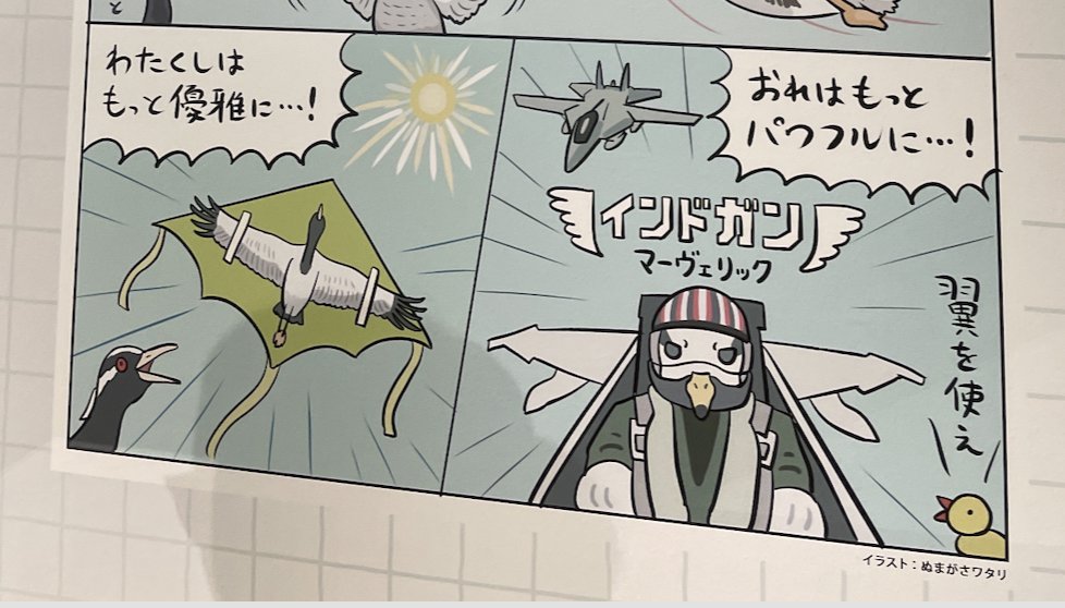 #鳥展 こぼれ話:当初のグッズ候補にこれが入っていたが、一応やめといた 