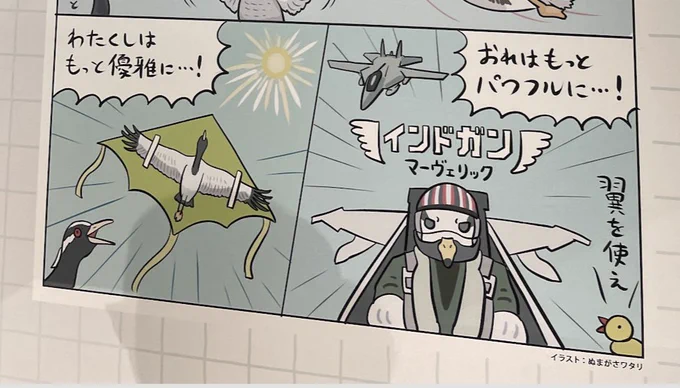 #鳥展 こぼれ話:当初のグッズ候補にこれが入っていたが、一応やめといた 