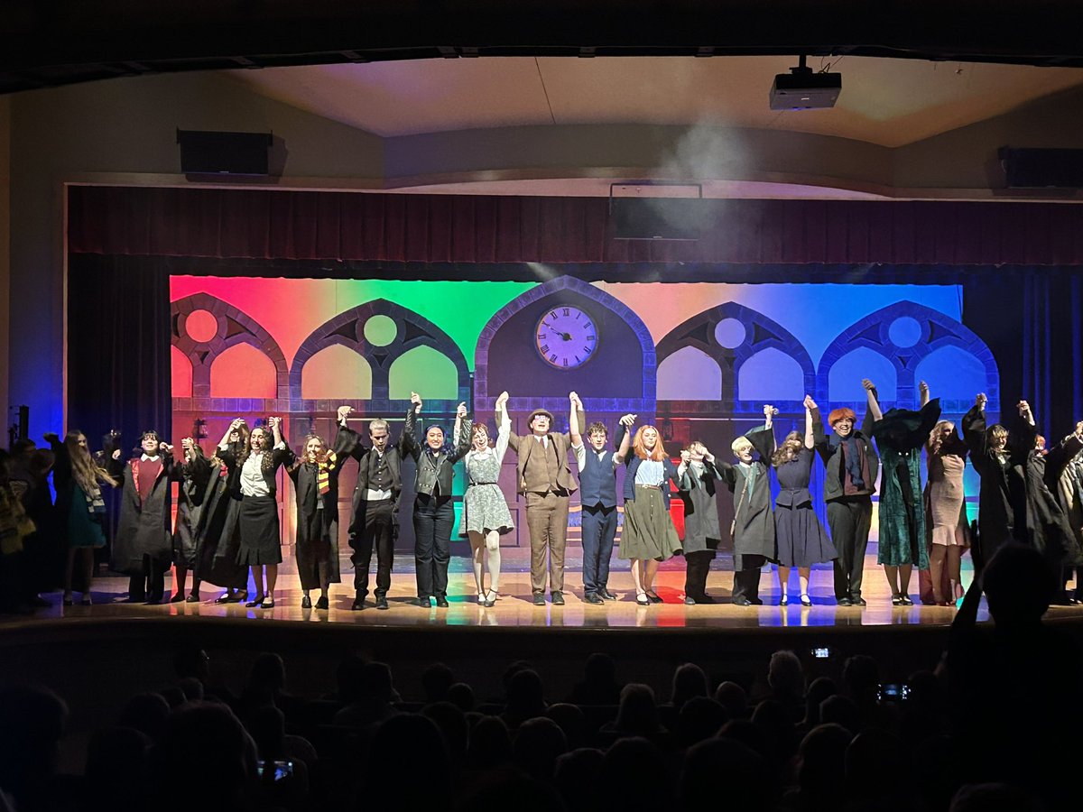 Amazing performance by our theater students! Two more opportunities to see Harry Potter at MHS this weekend!