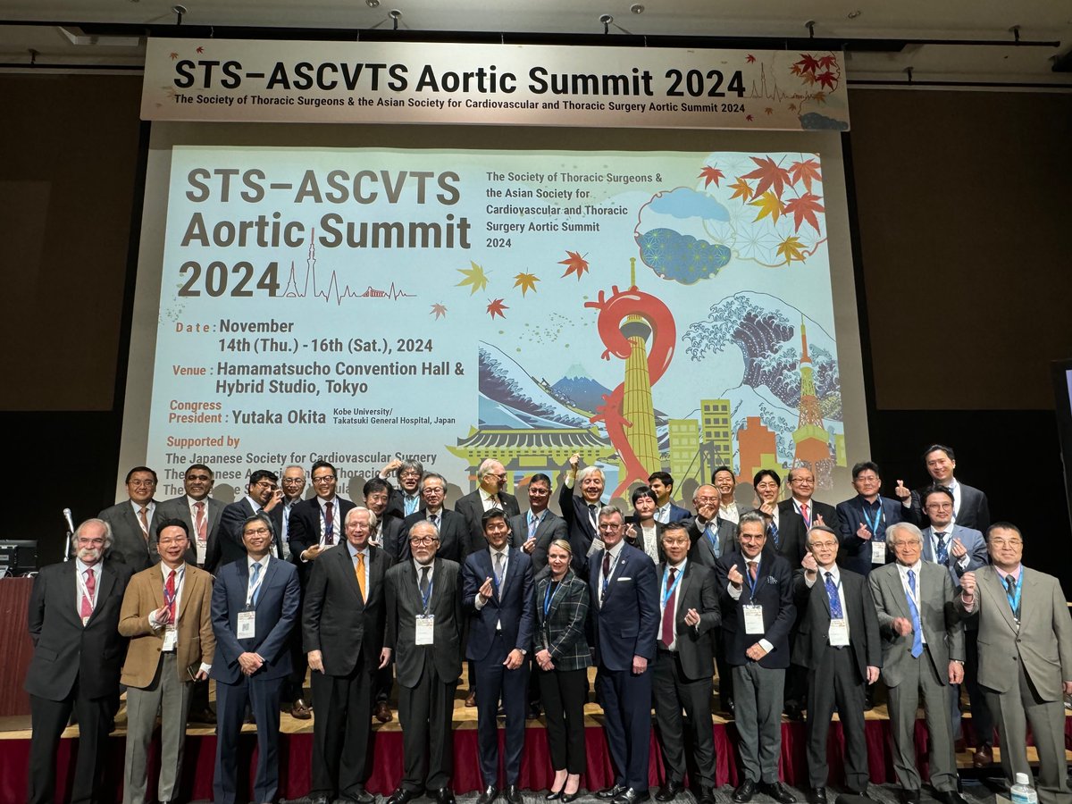 Day 2: Check out the world-class #OkitaAortic faculty converging in #Tokyo for amazing #AortaEd conversations.
