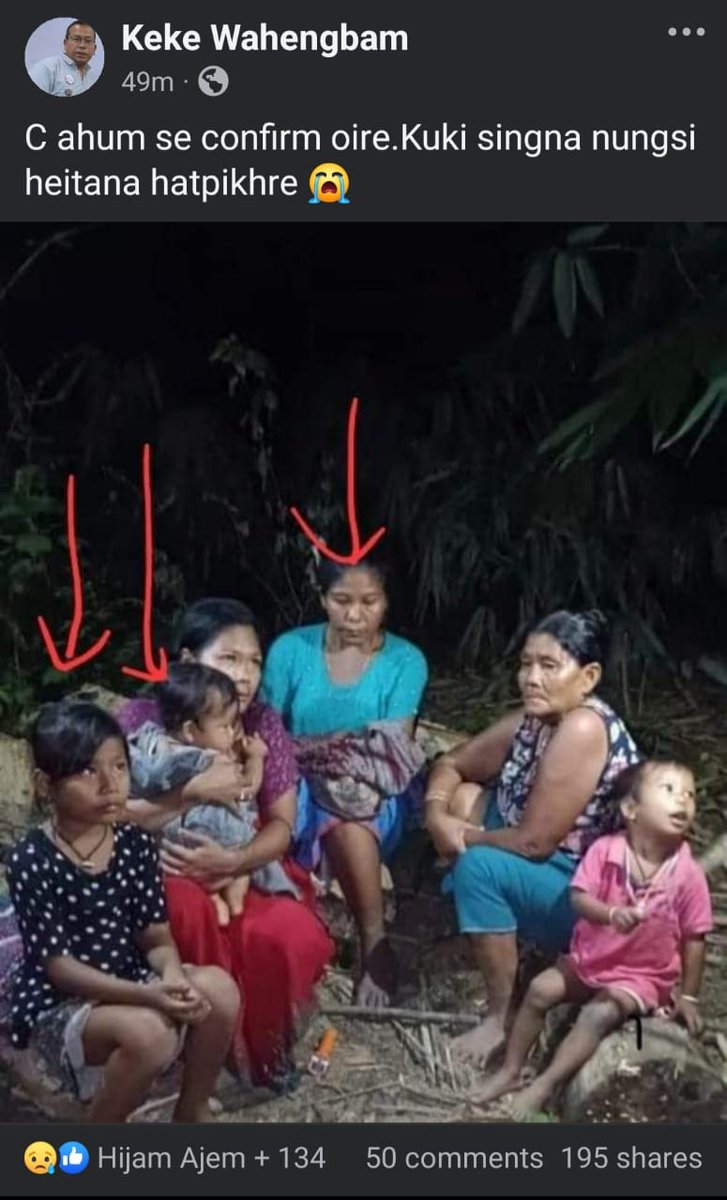 LThang28110's tweet photo. #Christian community must unite to condemn the heinous crimes of #Kuki killing an 8 month old baby, the brutal murder of an 8yrs old girl, and the rape and murder of their mother. How can such inhumane acts be committed?
#KukiChildRapist
#KukiRapist
#KukiMurder
#KukiChildMurder https://t.co/AtVtqBYsHZ