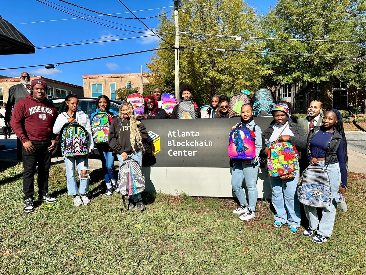 AtlantaChain's tweet photo. Today we had the privilege of hosting over 100 students from Redan High School and Thrive Christian Academy for an unforgettable event focused on blockchain technology 🛠️ and the power of entrepreneurship! 🚀💼

Our goal was to spark curiosity, inspire future innovators, and show these bright young minds how blockchain and entrepreneurship intersect to create endless opportunities. 

A huge thanks 🙏 to @sprayground , @w3studioatl , @OfficialMadeFDN, and of course, Atlanta Blockchain Center for making this event possible. Thank you to A1 Digital for providing the students with books on blockchain and AI! Your support helped plant the seeds of future leaders and changemakers. ✨🌟

Here’s to empowering the next generation with the knowledge and tools to shape the future! 🚀✅

#AtlantaBlockchainCenter #Sprayground #MadeSportsFoundation #W3Studio #BlockchainEducation #Entrepreneurship #RedanHighSchool #ThriveChristianAcademy #FutureInnovators #10in5