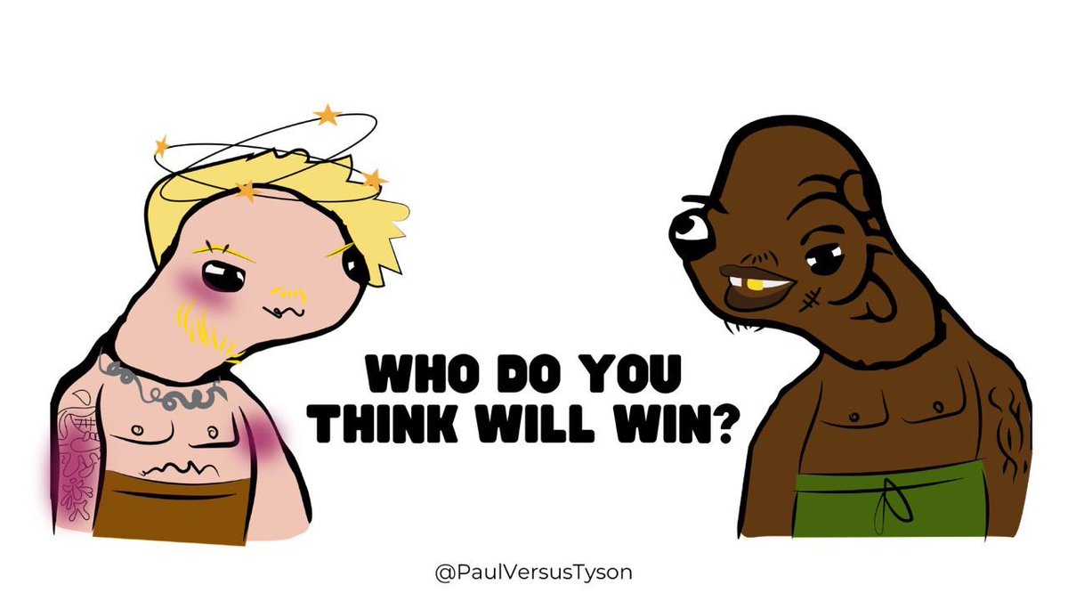 Who is going to win????🏆🏆

#JAKEP or #MTYSON 🥊