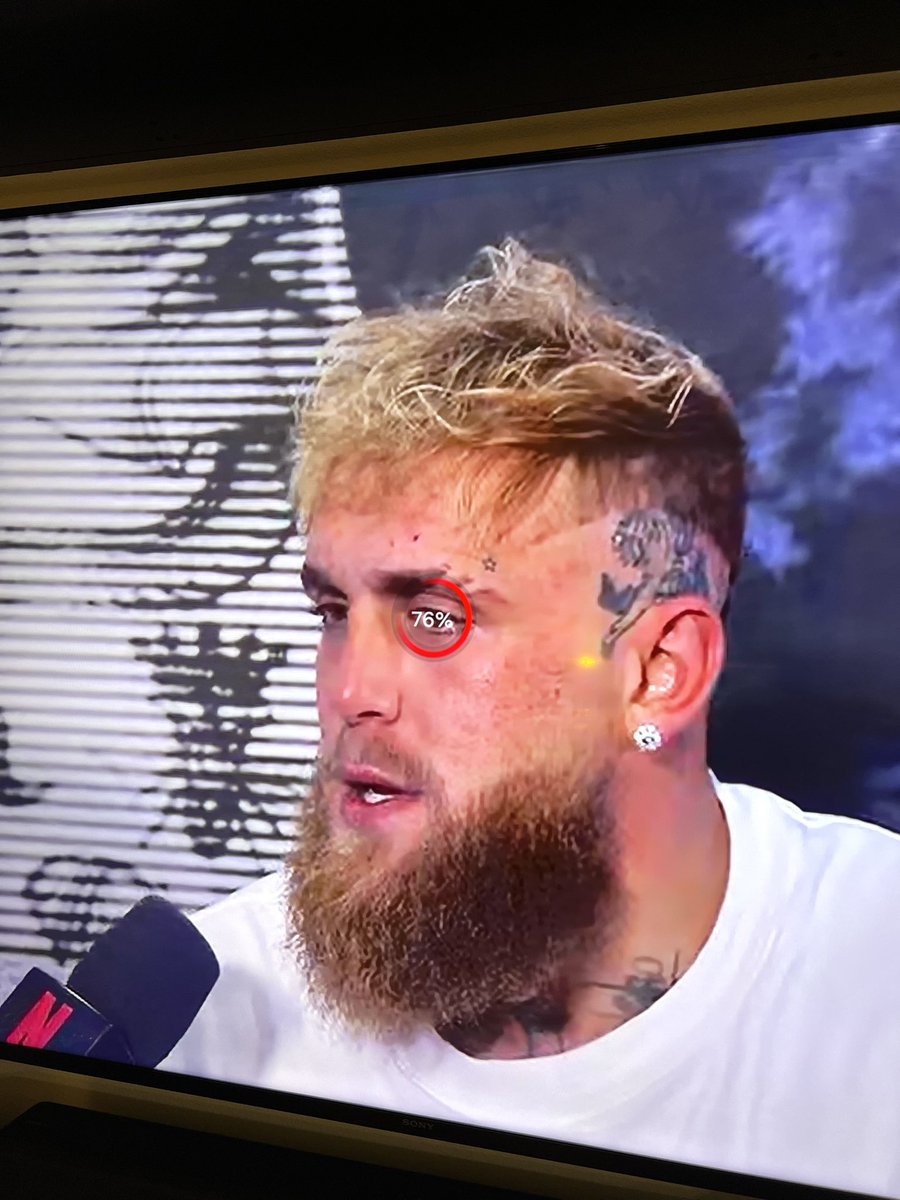 jenn_truman's tweet photo. 🥊Um, I’m currently buffering! Do BETTER NETFLIX! Looks like Jake Paul is at 76% tonight!

#Tyson #TysonPaul #NetflixBoxing #NetflixFight #MikeTyson #JakePaul #MikeTysonvsJakePaul #FightNight #PaulTyson #PaulvsTyson #knockout https://t.co/S64hWko7vA