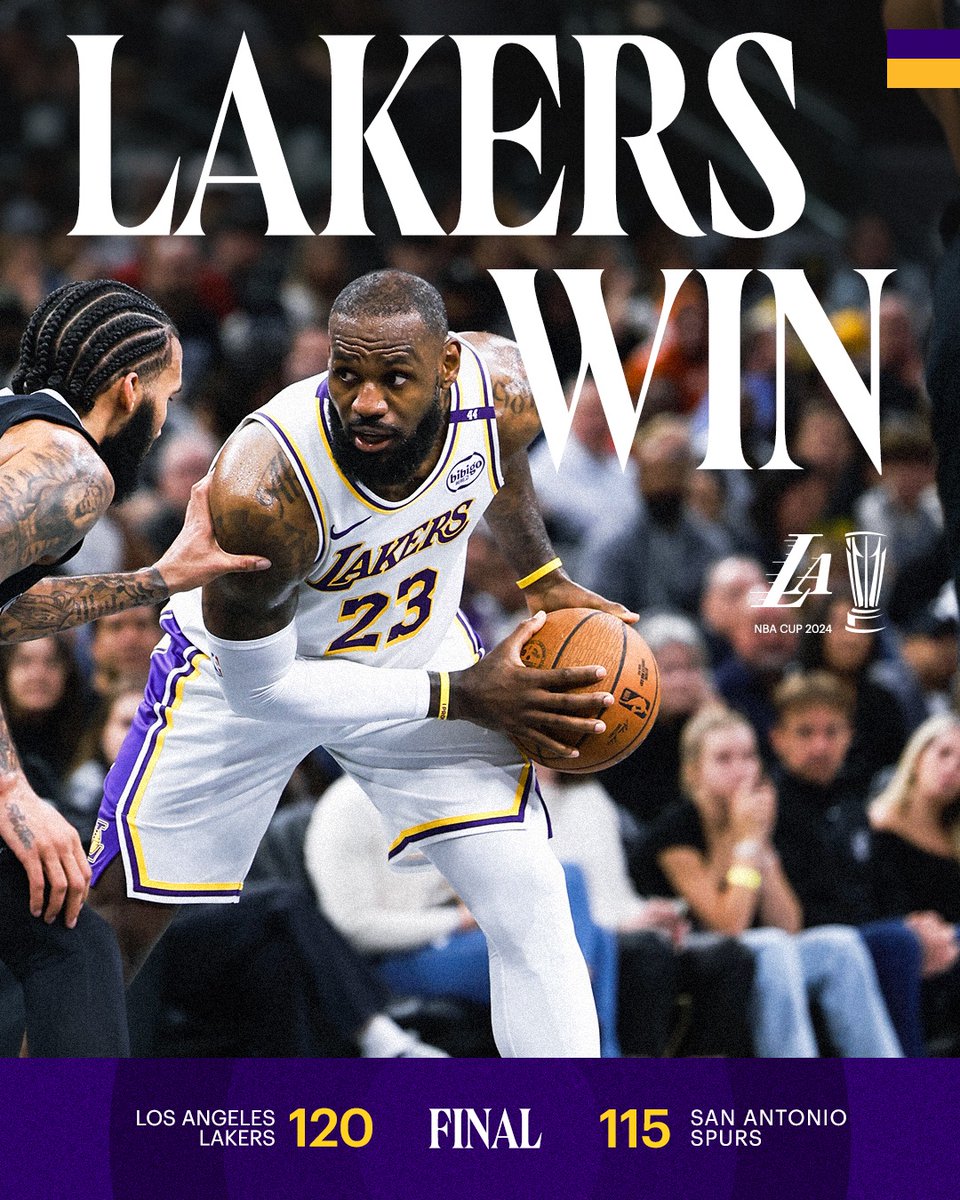 Starting off NBA Cup with a W 💪