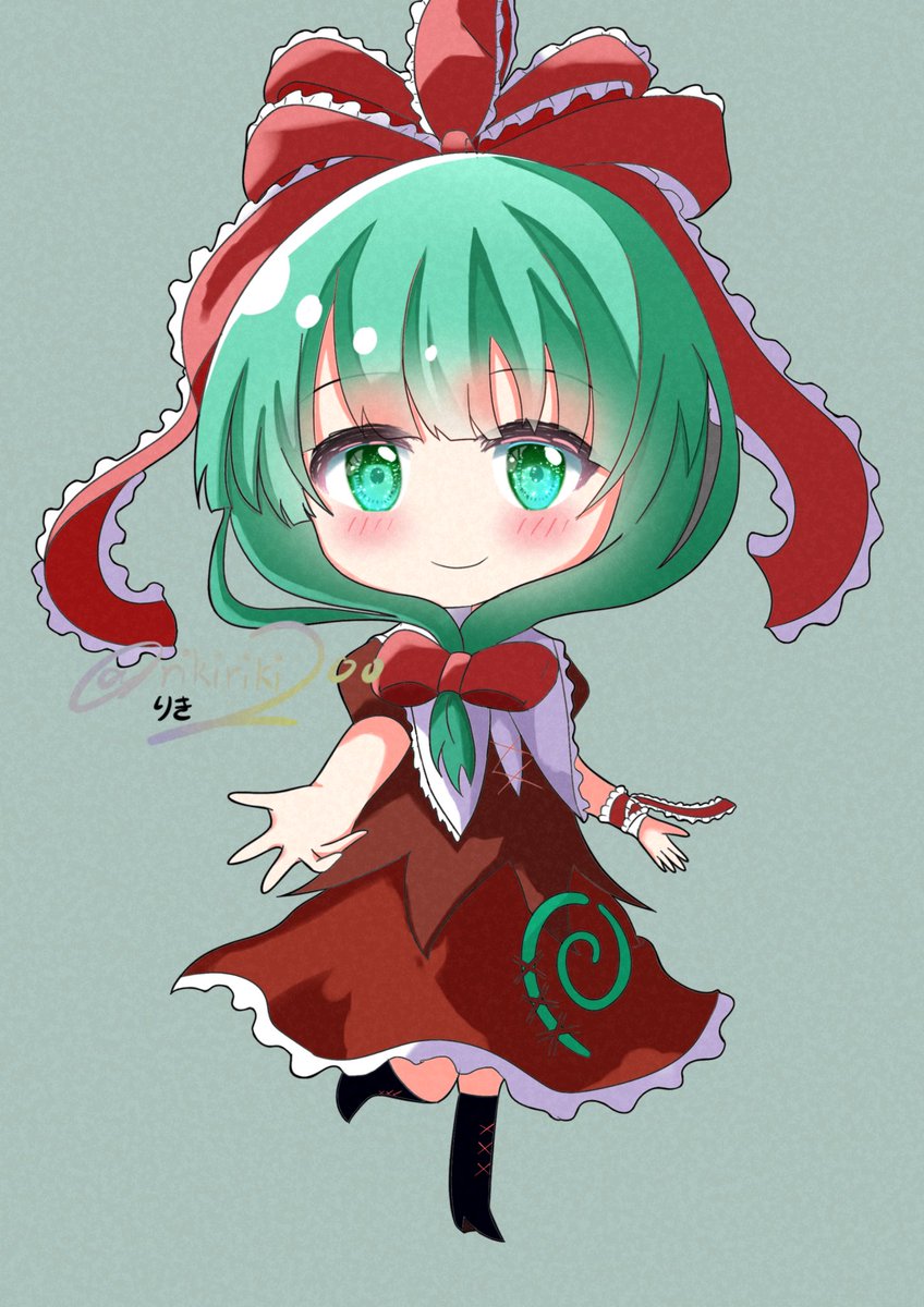 鍵山雛 #東方Project 東方プロジェクト2次創作ミニキャラファンアート