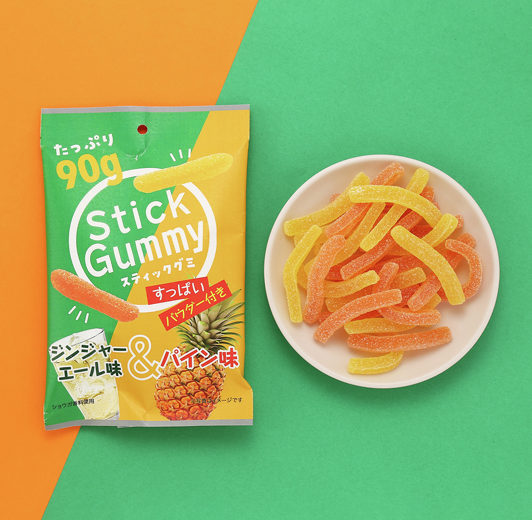 ハードな噛み応えの「スティックグミ」が3つの味で新発売💥 ・コーラ