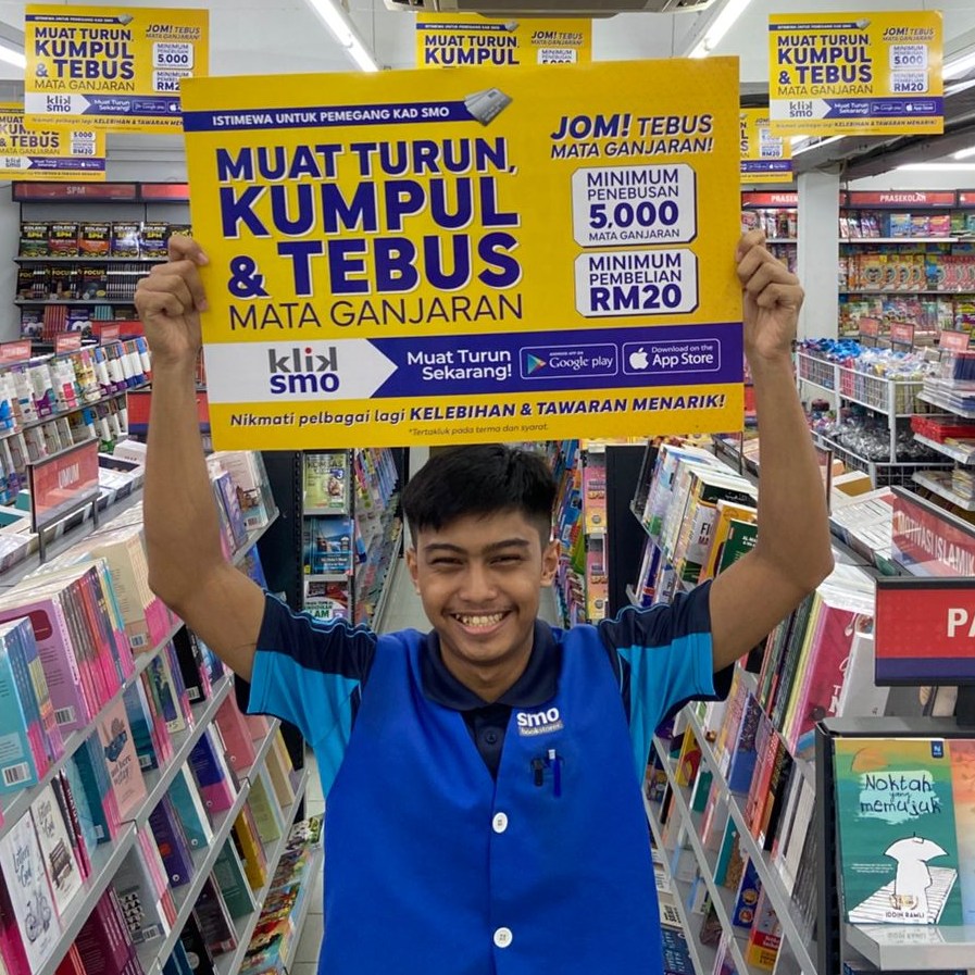 Daftar SMOCard dan muat turun KLIKSMO untuk tebus mata ganjaran serta nikmati pelbagai lagi keistimewaan yang ada ✨
.
#smobookstores #promosiSMOBookstores #kedaibukukelantan #kedaibukupantaitimur  #savetimebuyonline #bookstagram #kliksmo #smocard #MataGanjaran