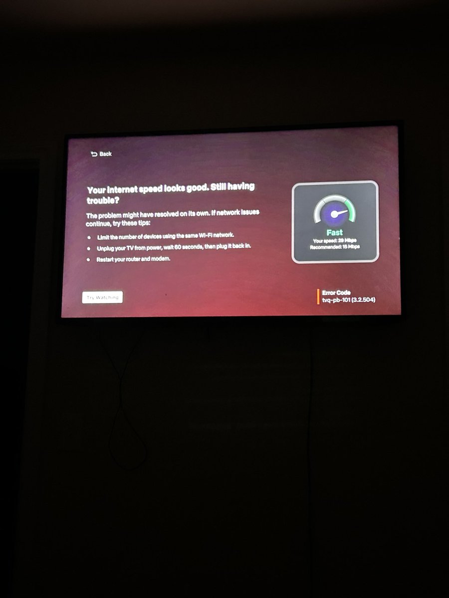 Netflix stop playing with me you know it’s not my damn internet….