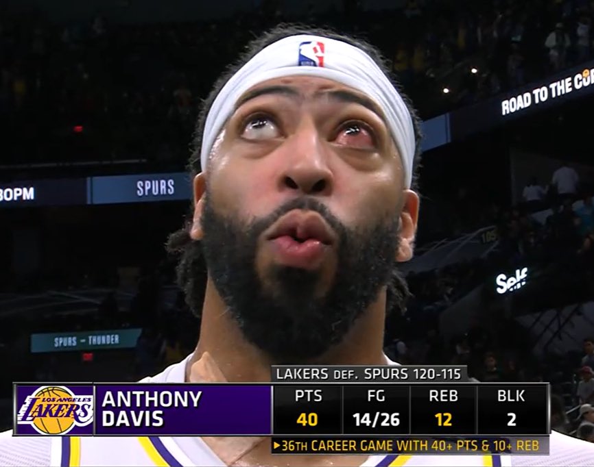 We need to have a real discussion— Anthony Davis is the best big man in the NBA.