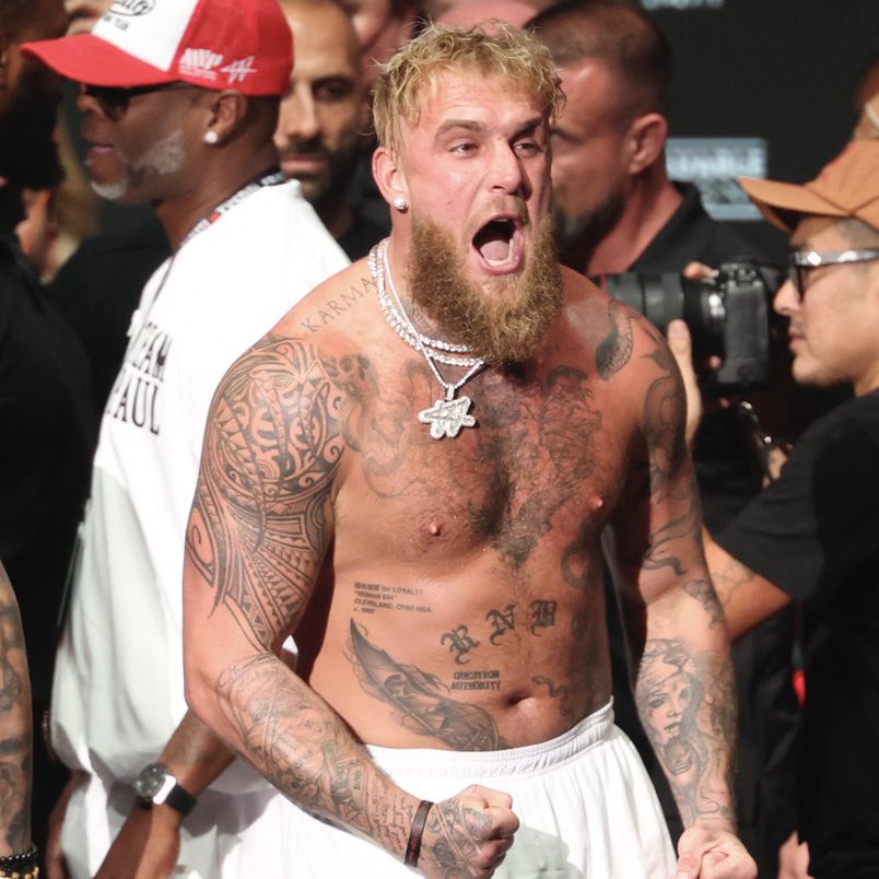 pusholder's tweet photo. Jake Paul, Mike Tyson'ı mağlup etti. https://t.co/SVBrpVYX8H