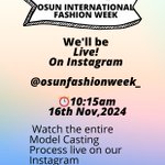 Photo by Osun International Fashion Week (@OsunWeek)