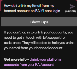 DareDevil286's tweet photo. @EA what is the easiest way to get in touch with yall without using the dumb EA help and only getting bots answering me or reading articles. i want to talk to a person about unlinking my Xbox acc from my BANNED ea account. if yall say yall dont help with that then yall are lying https://t.co/VoEeCDLPBx