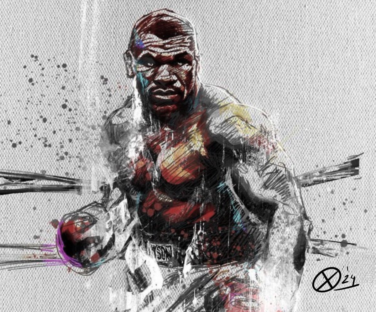 More errr...Relaxing than Mayweather vs McGregor

Oh well

Mike Tyson sketch by me, 
🥊  Enjoy!