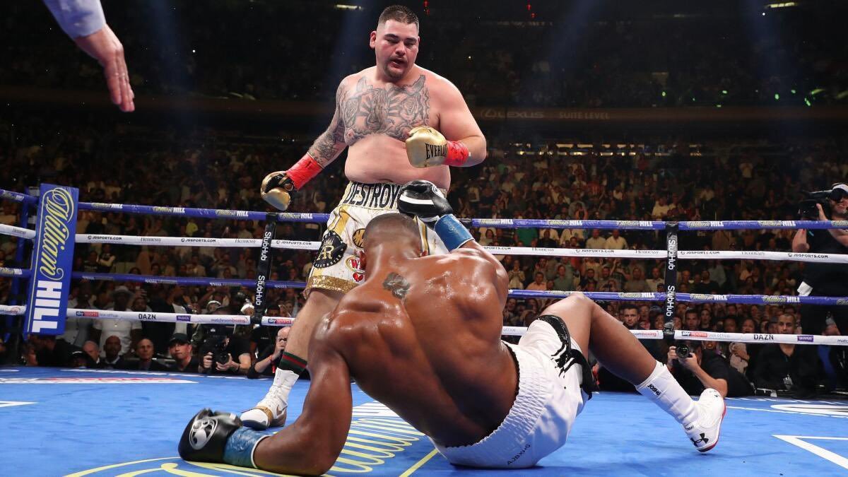 I nominate Andy Ruiz to be the one to end Jake Paul's career once and for all
