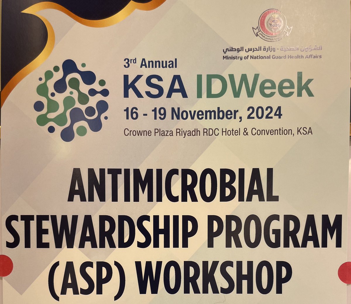 AlkhudairAM's tweet photo. #KSAIDweek
Pre-conference workshop https://t.co/ppeZi6V2CN