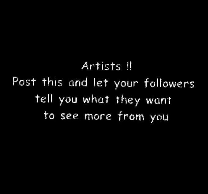 Im opening back up for commissions, what ya'll want???