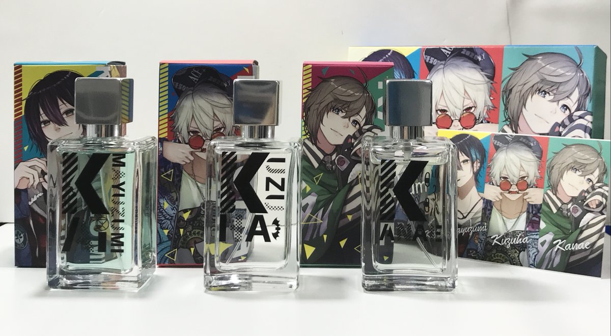 にじさんじ 香水 第3弾 コンプリートセット 黛灰&葛葉&叶』が入荷しま