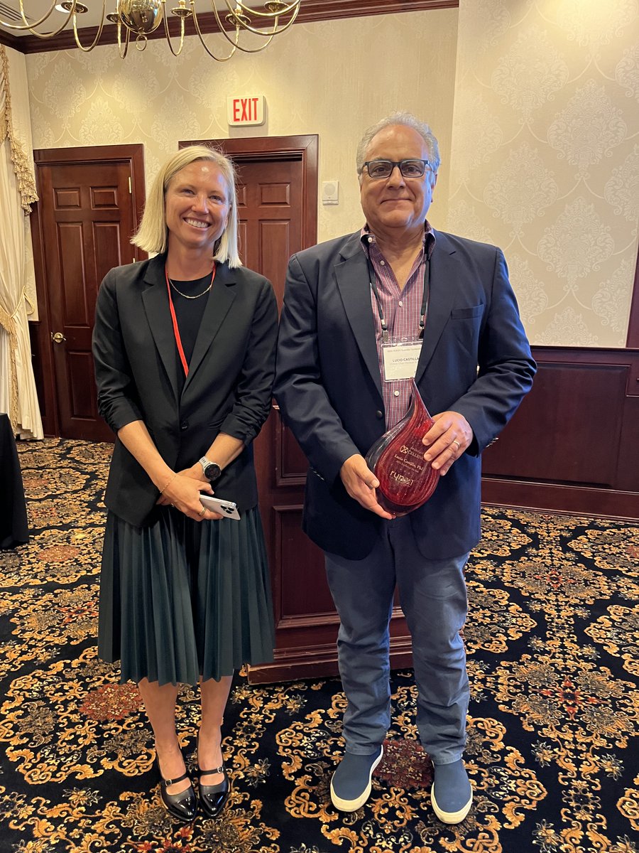 Congratulations to Dr. Lucio Castilla! Winner of RRP's 2024 RUNX1 Award of X-Cellence: Scientist of the Year.