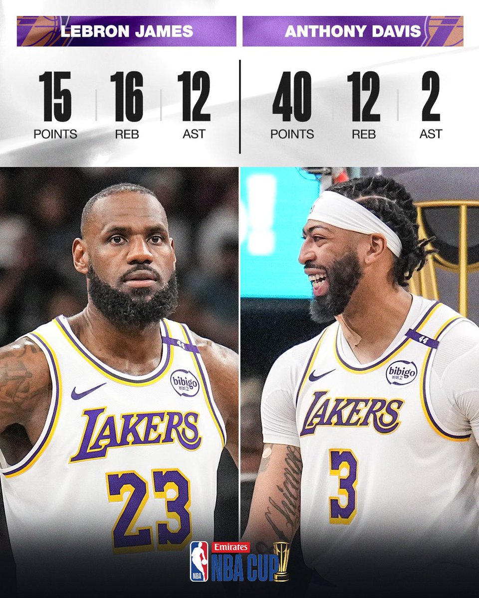 BronPresident's tweet image. If tonight’s Lakers-Spurs game didn’t show you what a great addition the NBA Cup has been, I’m not sure what will.🔥