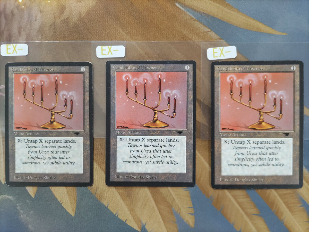 MTG Candelabra of Tawnos②【最終値下げ】 EX+]Candelabra of Tawnos《英語》【ATQ】#235