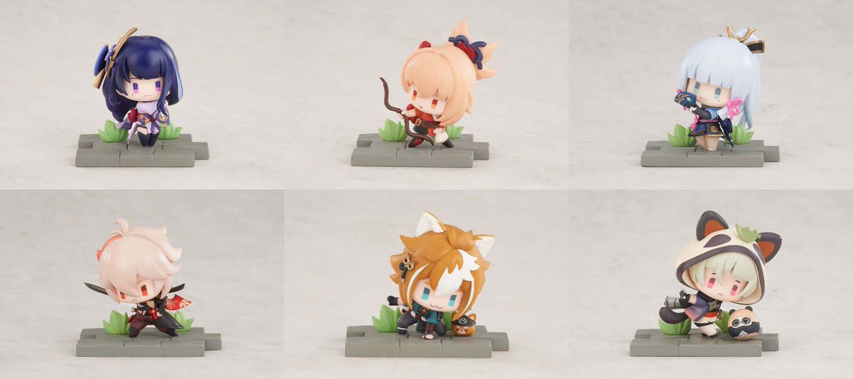 原神 戦場の英姿 トレーディングフィギュア 稲妻篇』が2025年7月に発売