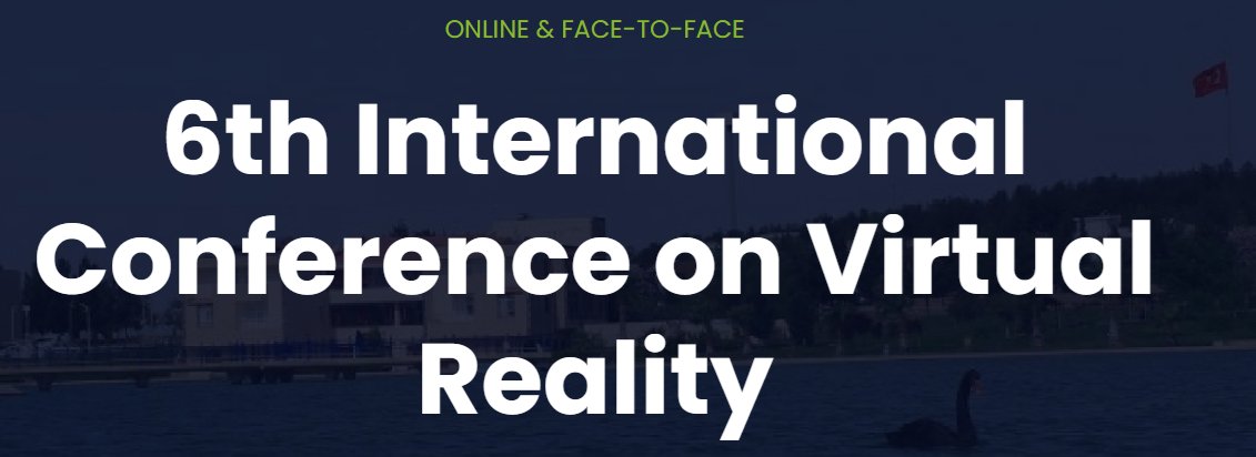 wmjackson's tweet photo. Honored to be a Keynote Speaker again for the 6th International Conference on Virtual Realty 
What a great honor to share my experiences, views. ideas, hopes and observations globally. 
#MetaverseWP #VirtualReality #ImmersiveLearning https://t.co/LWDcXx7c9a
