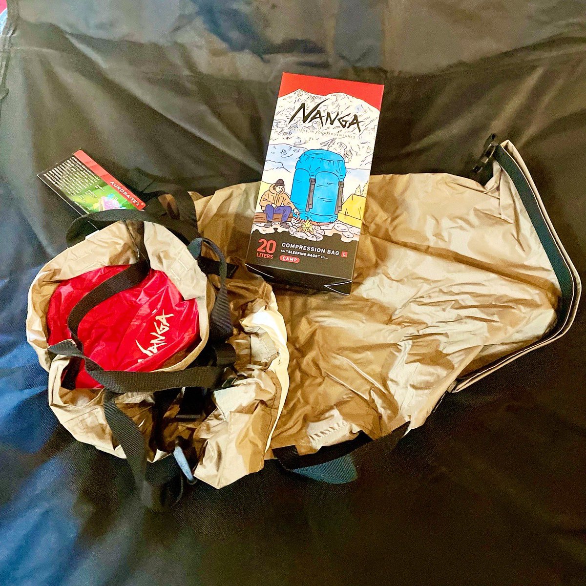 tateisukanna_'s tweet image. 冬シュラフの収納にお困りですか

ぎゅうぎゅうに詰めるのに疲れたら
NANGAのCOMPRESSION BAG
LサイズやXLサイズ

大きめシュラフや衣類も
余裕を持って仕舞えます

tateisukanna.stores.jp/?category_id=6…

#タテイスカンナ #nanga #compressionbag #シュラフ収納 #キャンプ #アウトドア #比企郡