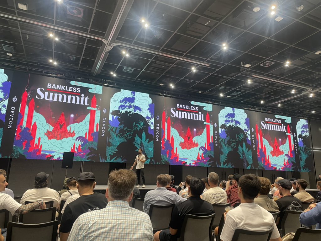 LucJodet.eth 🦇🔊 (@lucjodet) on Twitter photo Did not go to a single talk at <a href="/EFDevcon/">Devconnect ARG</a> (except for <a href="/worthalter/">worthalter</a> ‘s talk). Too many awesome people to meet and catch-up with.
I kept it all for <a href="/BanklessHQ/">Bankless</a> Summit. Ready for the keynote binge! Did not go to a single talk at <a href="/EFDevcon/">Devconnect ARG</a> (except for <a href="/worthalter/">worthalter</a> ‘s talk). Too many awesome people to meet and catch-up with.
I kept it all for <a href="/BanklessHQ/">Bankless</a> Summit. Ready for the keynote binge!