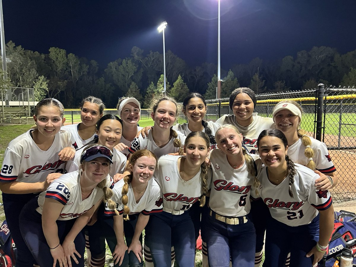 VA Glory National Bronowicz (@vgbronowicz) on Twitter photo Great start for our Gs in sunny ☀️ Orlando. Pitchers were on 🔥. <a href="/AnisaNoorani/">Anisa Noorani 2028</a> (12Ks) & <a href="/ChloeSparks2029/">ChloeSparks2029</a> w/ shutout. <a href="/FaithColligan29/"><a href="/FaithColligan29/">@FaithColligan29</a></a> (7Ks) & <a href="/RainRitchey4509/">Rain Ritchey</a> w/ shutout. <a href="/EmmyPicinich/">Emory Picinich28</a> <a href="/jillianzaneis/">Jillian Zaneis 2028</a> <a href="/AshleighBrono/">Ashleigh Bronowicz</a> @FaithColligan29 all hit over .500. Keep it rolling! <a href="/VAGloryFP/">VA Glory Fastpitch</a> Great start for our Gs in sunny ☀️ Orlando. Pitchers were on 🔥. <a href="/AnisaNoorani/">Anisa Noorani 2028</a> (12Ks) & <a href="/ChloeSparks2029/">ChloeSparks2029</a> w/ shutout. <a href="/FaithColligan29/"><a href="/FaithColligan29/">@FaithColligan29</a></a> (7Ks) & <a href="/RainRitchey4509/">Rain Ritchey</a> w/ shutout. <a href="/EmmyPicinich/">Emory Picinich28</a> <a href="/jillianzaneis/">Jillian Zaneis 2028</a> <a href="/AshleighBrono/">Ashleigh Bronowicz</a> @FaithColligan29 all hit over .500. Keep it rolling! <a href="/VAGloryFP/">VA Glory Fastpitch</a>