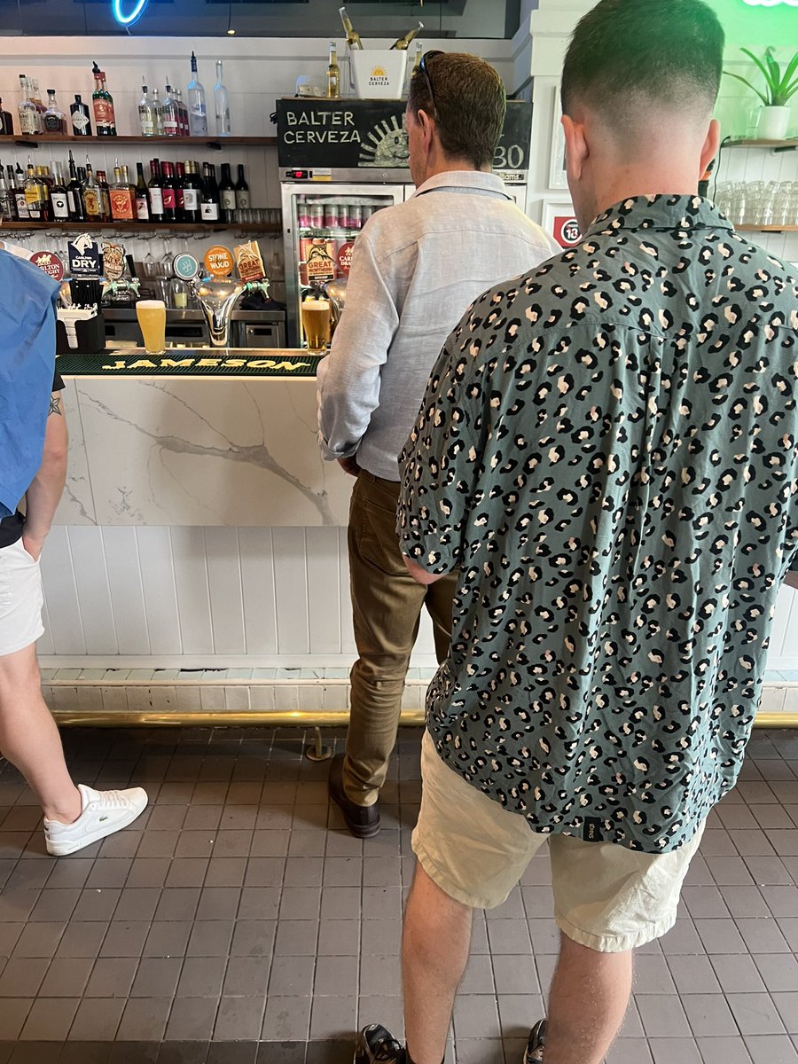 Utter woke nonsense single file at the bar.