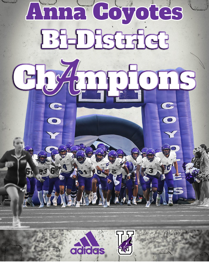 AnnaCoyotesFB's tweet photo. Another Bi-District Championship for your Anna Coyotes!
On to the Area Championship next week.

#CU https://t.co/SNQFUKoNl3