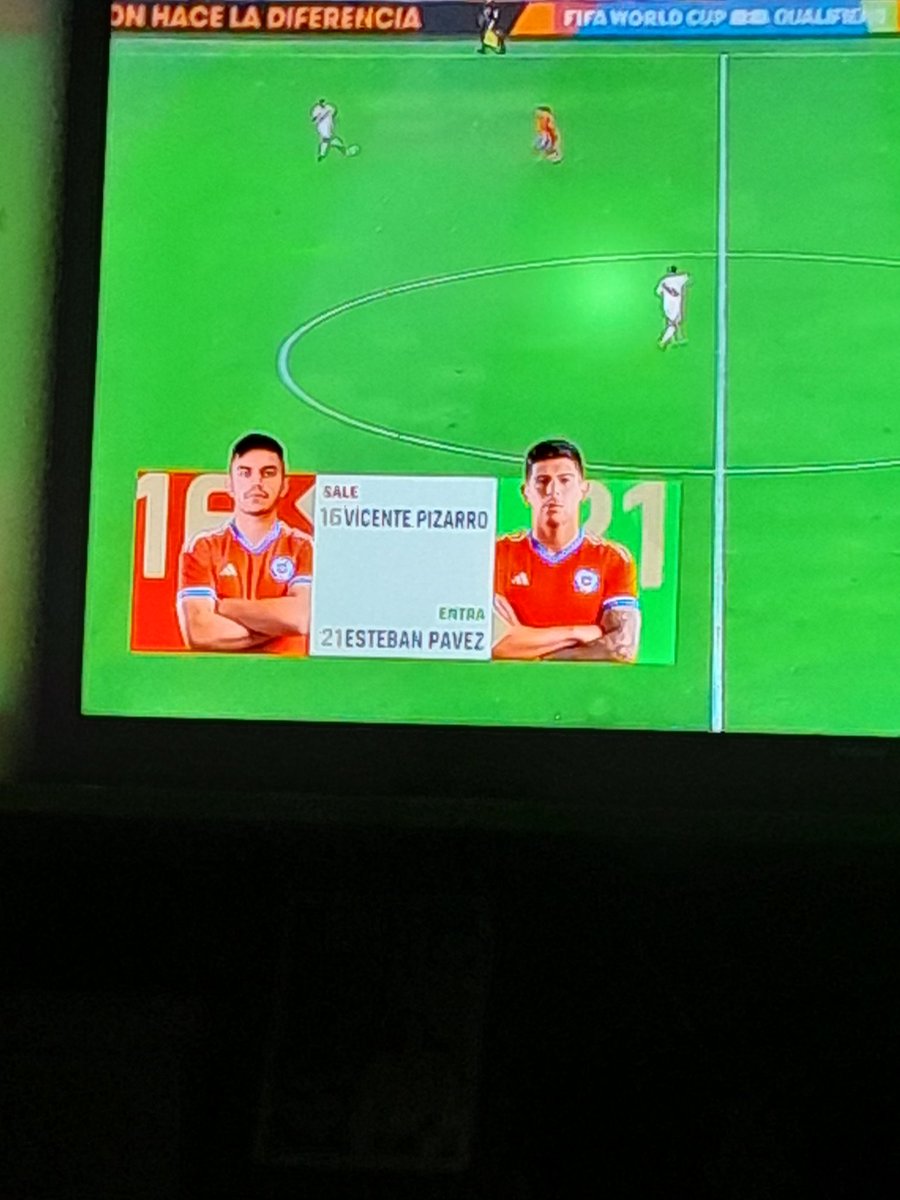 paulase_r's tweet photo. Adios GARECA cambios tarde y con un penal a ultimo minuto #VamosChile https://t.co/poPH9O4WVp