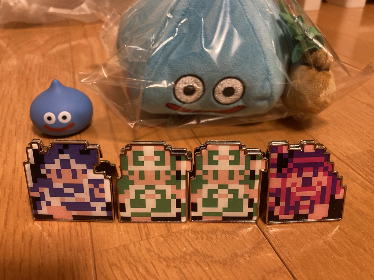 gingano_O's tweet photo. ドラクエ福引所の10連の結果、めちゃくちゃよくね？
全種類当たったし満足すぎる！！
盾と剣はまだラストワンやなかったけど……
あと、勇者パーティも僧侶、僧侶、遊び人やったし（キツすぎやろw）
でも、結果は神引きや👍

#ドラクエ福引所 https://t.co/m6qmERS6Vj