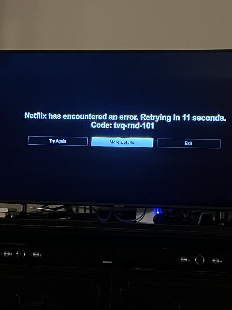 Come on <a href="/netflix/">Netflix</a>! My internet speed is 833/140 and I get this and buffering. 🤦🏻‍♂️🤬