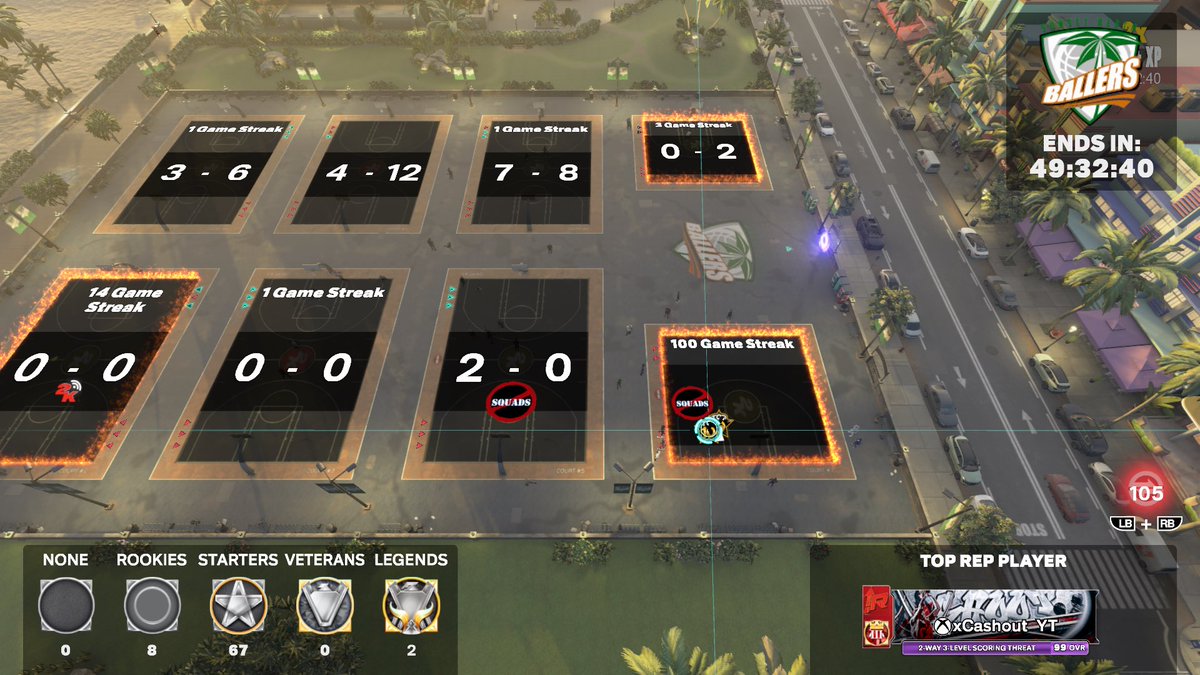 My first ever 100 game winstreak in any 2k 🥹 we loving this sunset event 🌴🔥 <a href="/Enzonastyy/">Enzo🤴</a> 
#nba2k #nba2k25