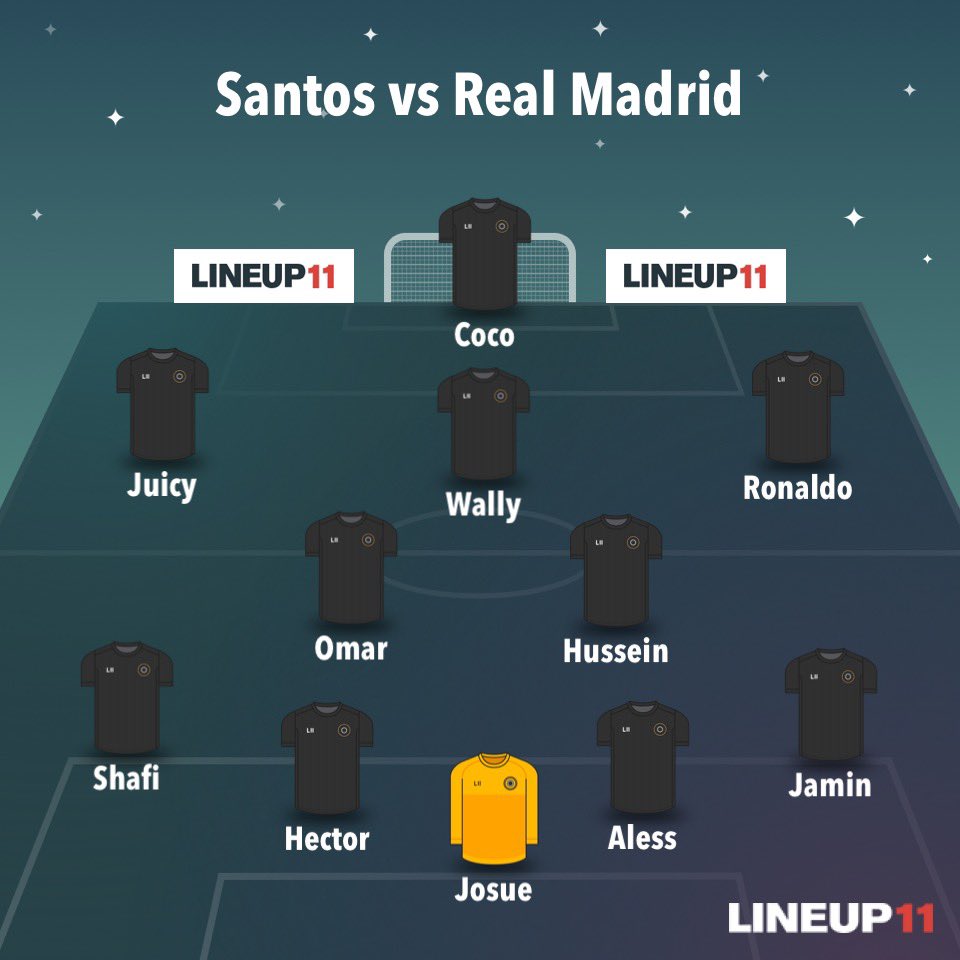 🚨OFFICIAL:

Our starting lineup for our away match against Real Madrid!

On the hunt for 3 points in Spain 🐆