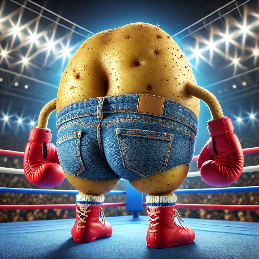 ButtTato is ready to challenge the winner of tonights #PaulTyson fight.  Who's it gonna be? $BTATO
