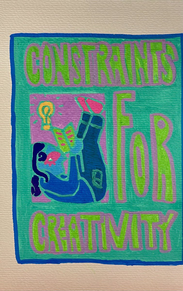 Constraints for creativity