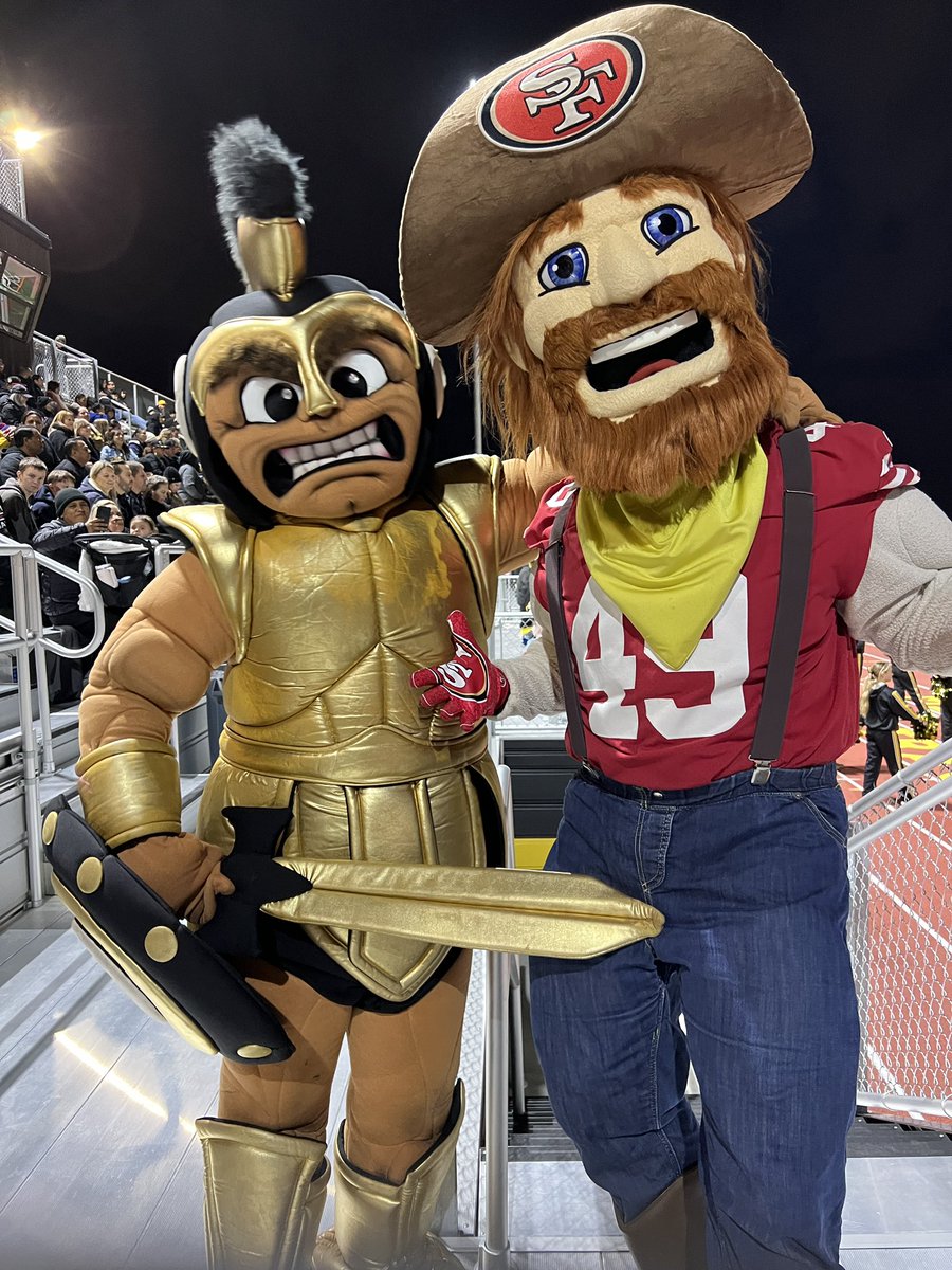 Stephanie Rothstein (@stephrothedu) on Twitter photo Well this makes for a pretty awesome CCS Football Game! Charlie the Charger + Sourdough Sam! Go Wilcox! 🏈 #SCUSDproud #ChargerStrong <a href="/SantaClaraUSD/">Santa Clara USD</a> Well this makes for a pretty awesome CCS Football Game! Charlie the Charger + Sourdough Sam! Go Wilcox! 🏈 #SCUSDproud #ChargerStrong <a href="/SantaClaraUSD/">Santa Clara USD</a>