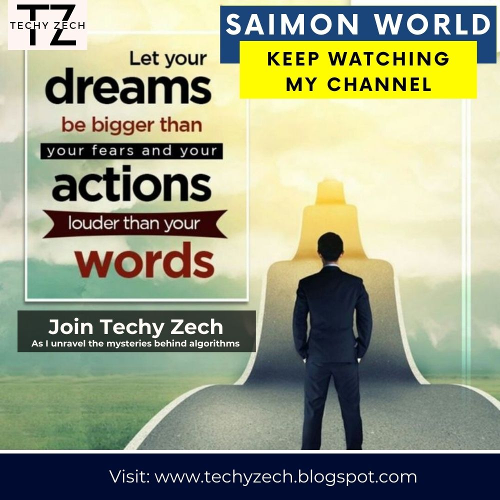 TechyZech's tweet image. &quot;Today  is your opportunity to build the tomorrow you want. Start learning with  Techy Zech and unlock your potential for a brighter future!&quot;

Visit : techyzech.blogspot.com

#TechEducation #FutureReady #TechyZech