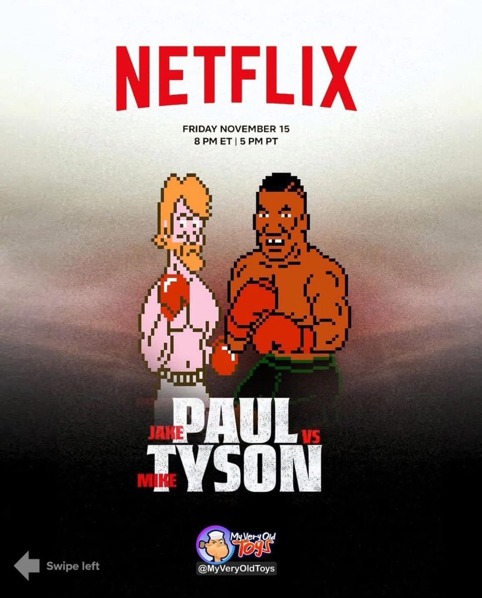 darylcook89's tweet photo. NETFLIX SAW MIKE TYSON’S PUNCH OUT AND SAID HOLD MY BEER, with this good awful stream @netflix https://t.co/bKOXOcig3d
