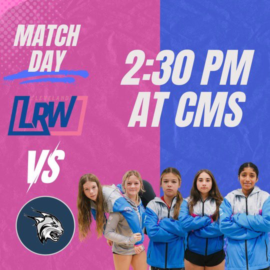 After media day, swing by Cleveland Middle School to catch your Lady Raiders as they host Bon Lin Middle School. #clevelandloveswrestling