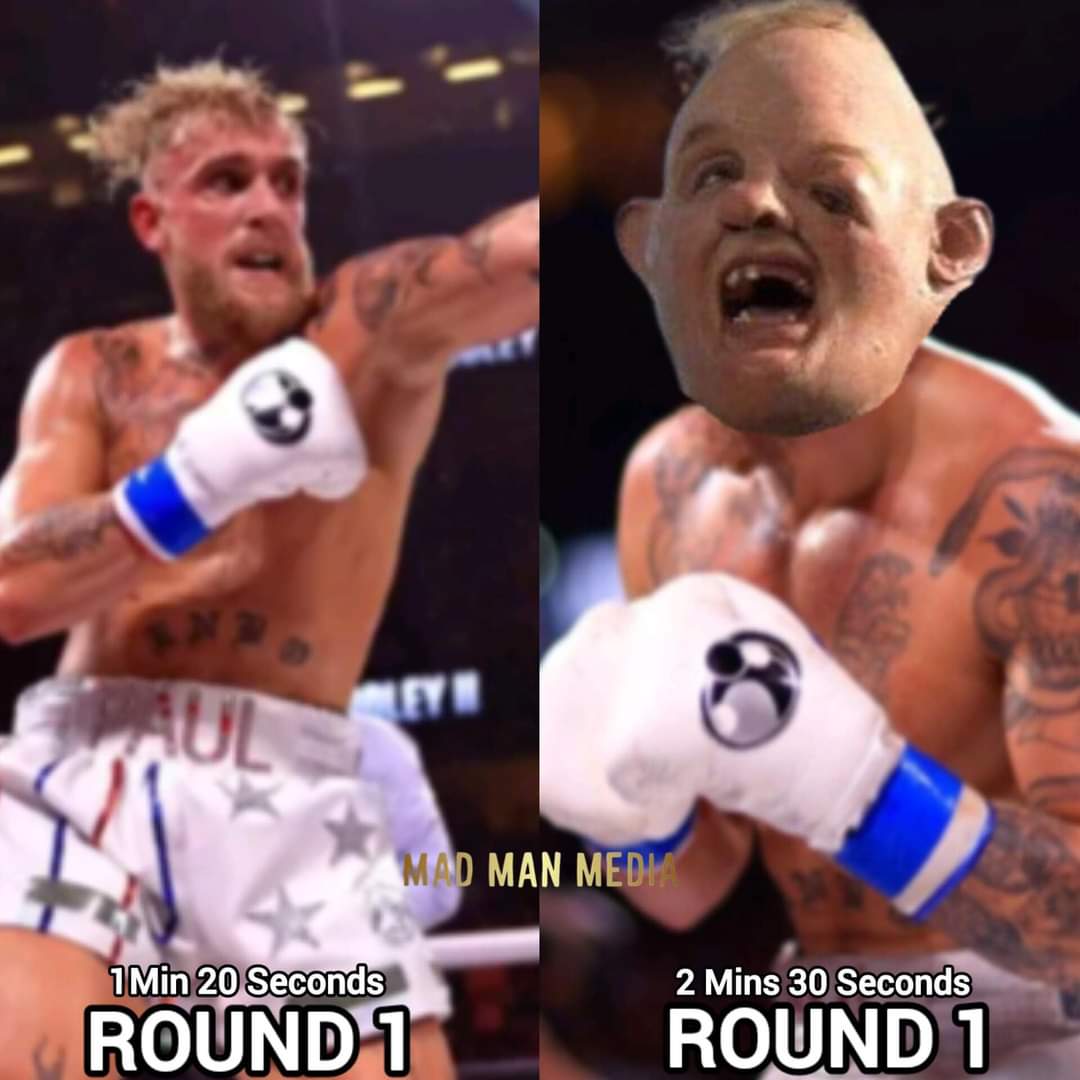 DMoua80's tweet photo. @DonaldJTrumpJr @MikeTyson @jakepaul WE KNOW WHO WINS! 🤣🤣 https://t.co/LovSS0wjAv