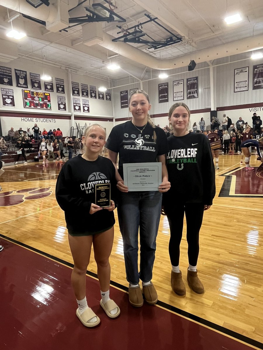 Cloverleaf Volleyball tweet media