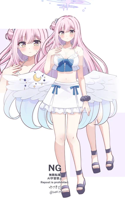 水着ミカ#ブルアカ 