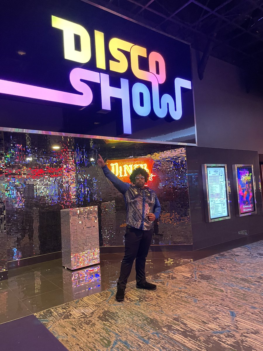 0samaBinDiesel's tweet photo. I went hard at the #discoshow  I have found my tribe https://t.co/NuWYj0Nrwt